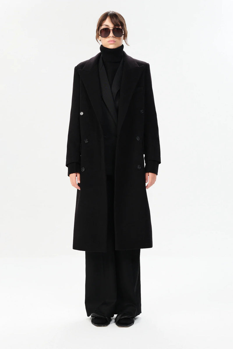 Maria Cher Ramillo Jordin Long Coat