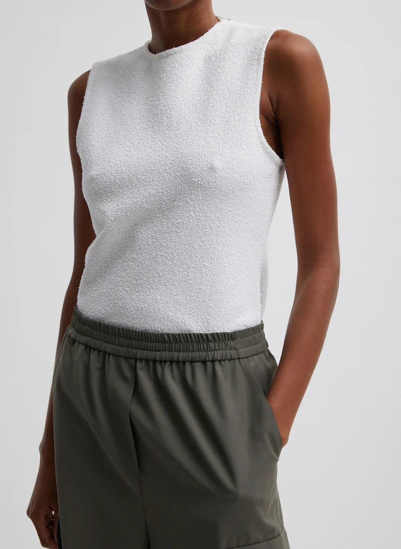 Tibi Boucle Knit Sleeveless Top