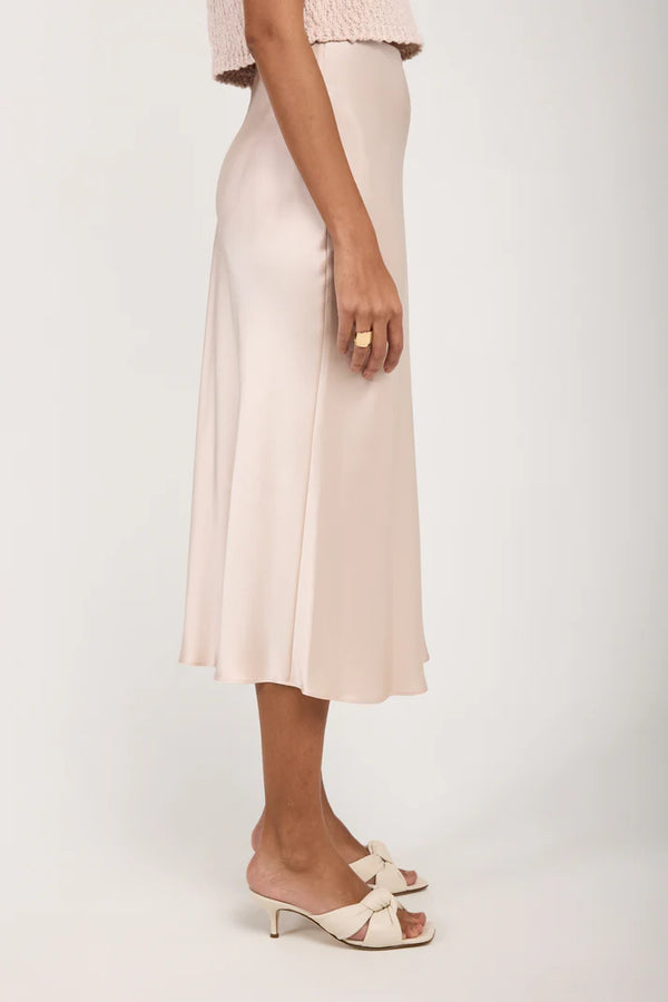 Sablyn Miranda Midi Silk Skirt