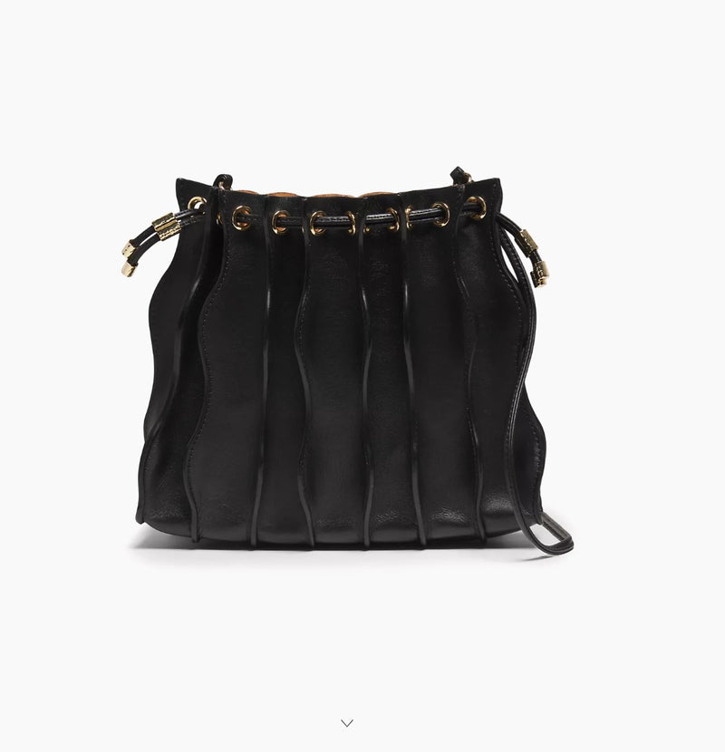 Ulla Johnson Adria Pleated Wave Crossbody