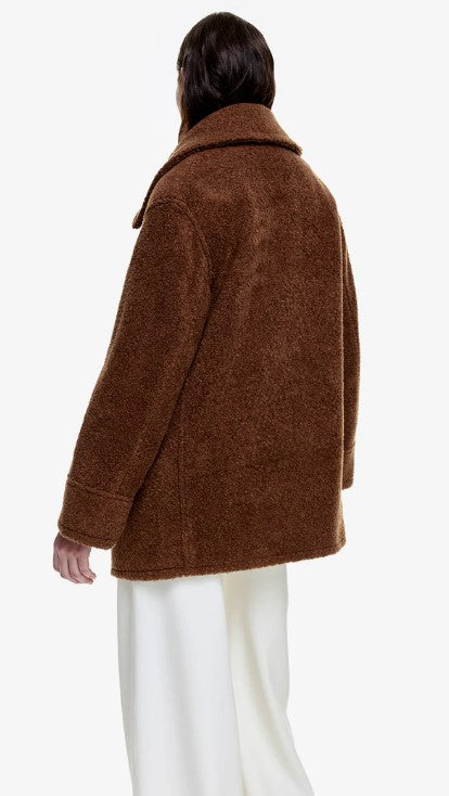 Smythe teddy car coat