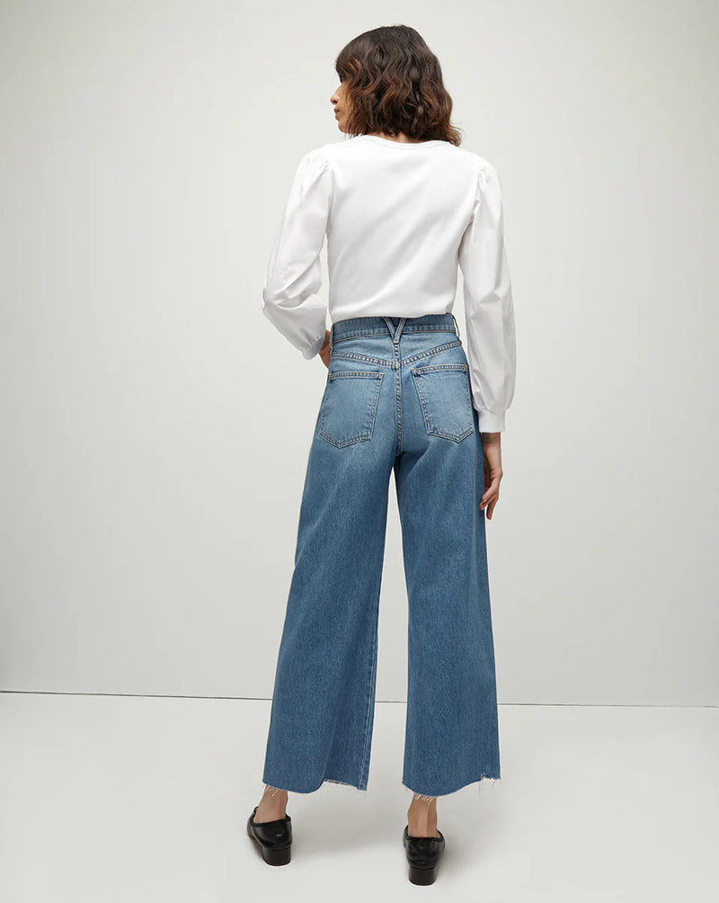 Veronica Beard Taylor Cropped Denim