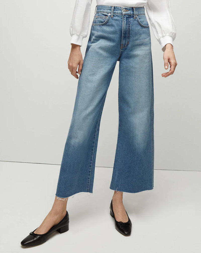 Veronica Beard Taylor Cropped Denim