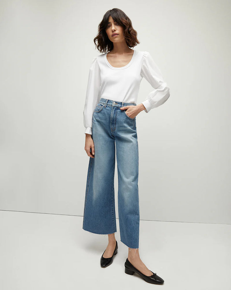 Veronica Beard Taylor Cropped Denim