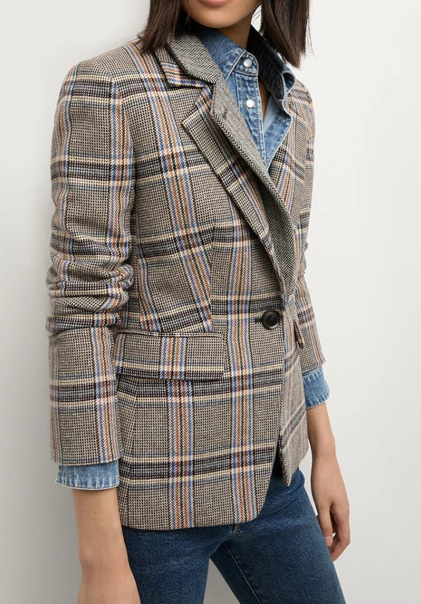 Veronica Beard Blythe Plaid Jacket